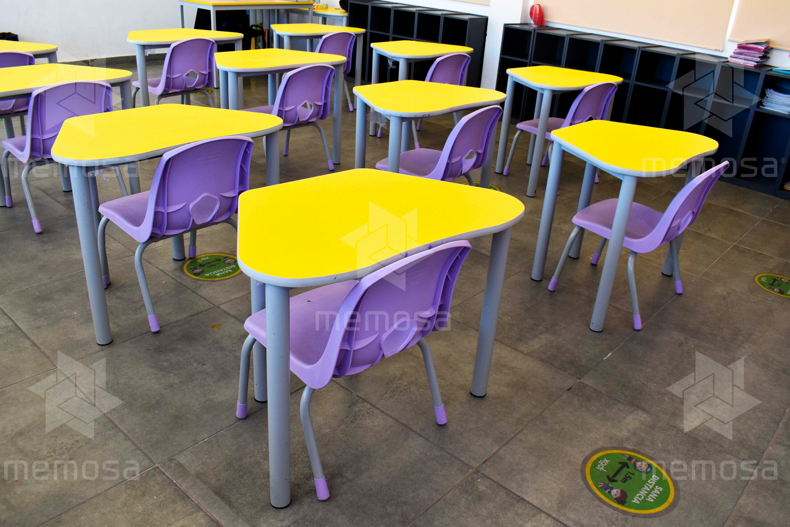mesas y sillas escolares ergonómicas - Memosa
