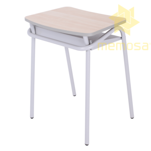 Mesa Escolar Oslo de MDF con Papelera - Image 3
