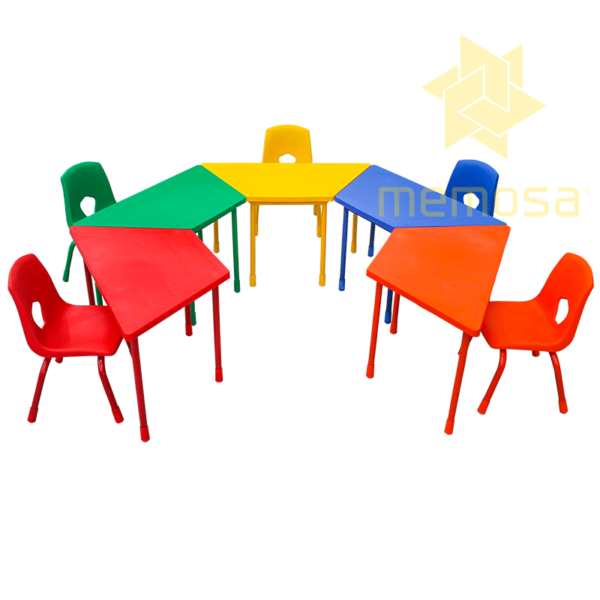 Conjunto para Preescolar Trapezoidal