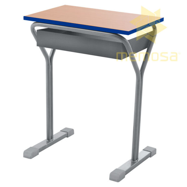 Mesa Escolar Bassy de MDF con Papelera