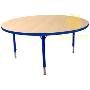 Mesa Escolar Circular de Altura Ajustable - Image 4