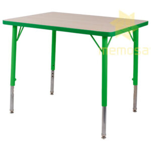 Mesa Escolar Rectangular de 80x60 de Altura Ajustable - Image 6