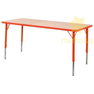 Mesa Escolar Rectangular de 120x60 de Altura Ajustable - Image 4