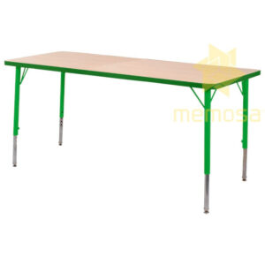 Mesa Escolar Rectangular de 120x60 de Altura Ajustable - Image 6