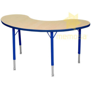 Mesa Escolar Mini Riñón de Altura Ajustable - Image 4