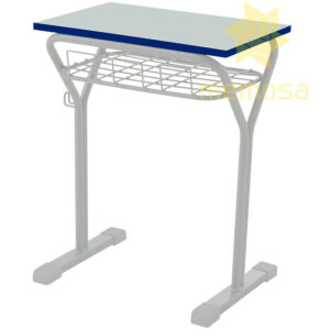Mesa Escolar Primaria Bassy de MDF con Rejilla - Image 4