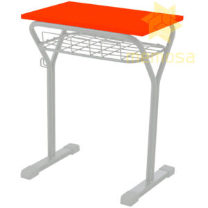 Mesa Escolar Primaria Bassy de MDF con Rejilla - Image 5