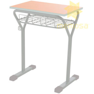 Mesa Escolar Primaria Bassy de MDF con Rejilla - Image 9