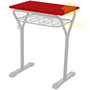 Mesa Escolar Primaria Bassy de MDF con Rejilla - Image 16