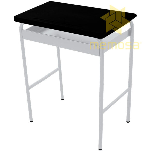 Mesa Escolar Clásica de Polipropileno con Papelera