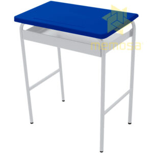 Mesa Escolar Clásica de Polipropileno con Papelera - Image 3