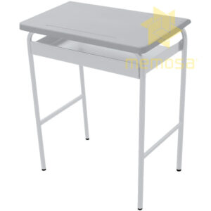 Mesa Escolar Clásica de Polipropileno con Papelera - Image 4