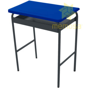 Mesa Escolar Clásica de Polipropileno con Papelera - Image 5