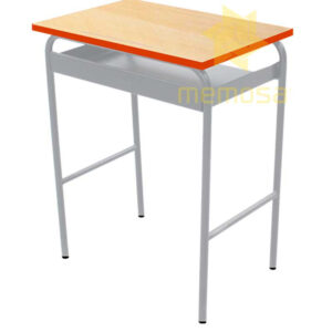 Mesa Escolar Primaria Clásica de MDF con Papelera - Image 3