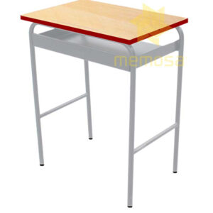 Mesa Escolar Primaria Clásica de MDF con Papelera - Image 4