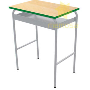 Mesa Escolar Primaria Clásica de MDF con Papelera - Image 5