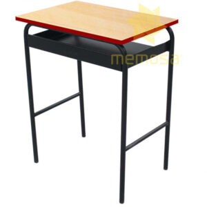Mesa Escolar Primaria Clásica de MDF con Papelera - Image 13