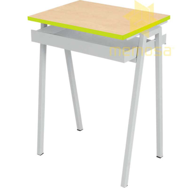 Mesa Escolar Primaria Vigo de MDF con Papelera