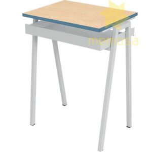 Mesa Escolar Primaria Vigo de MDF con Papelera - Image 3