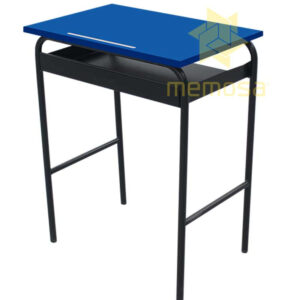 Mesa Escolar Clásica de MDF con Papelera - Image 4