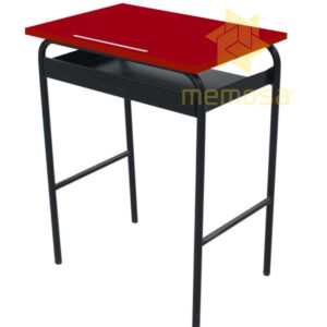 Mesa Escolar Clásica de MDF con Papelera - Image 27