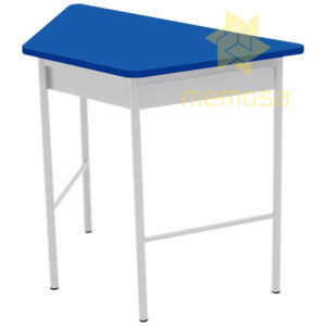 Mesa Escolar Trapezoidal con Papelera - Image 10