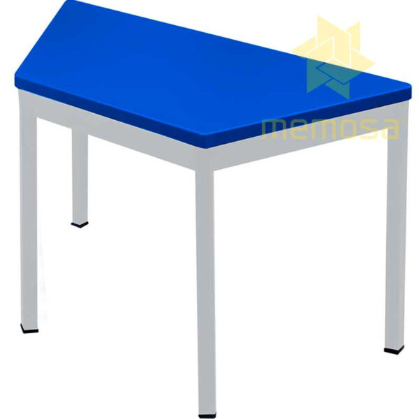Mesa Escolar Trapezoidal de Polipropileno
