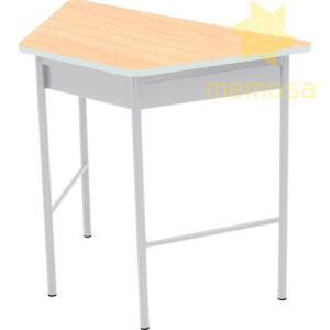 Mesa Escolar Trapezoidal con Papelera - Image 18