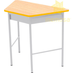 Mesa Escolar Trapezoidal con Papelera - Image 20