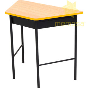 Mesa Escolar Trapezoidal con Papelera - Image 28